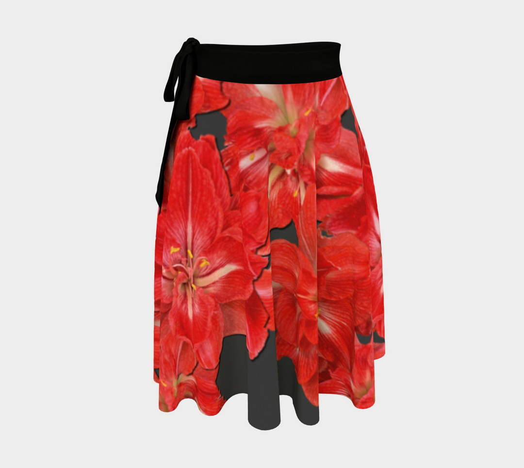 Debbie's Amaryllis Wrap Skirt
