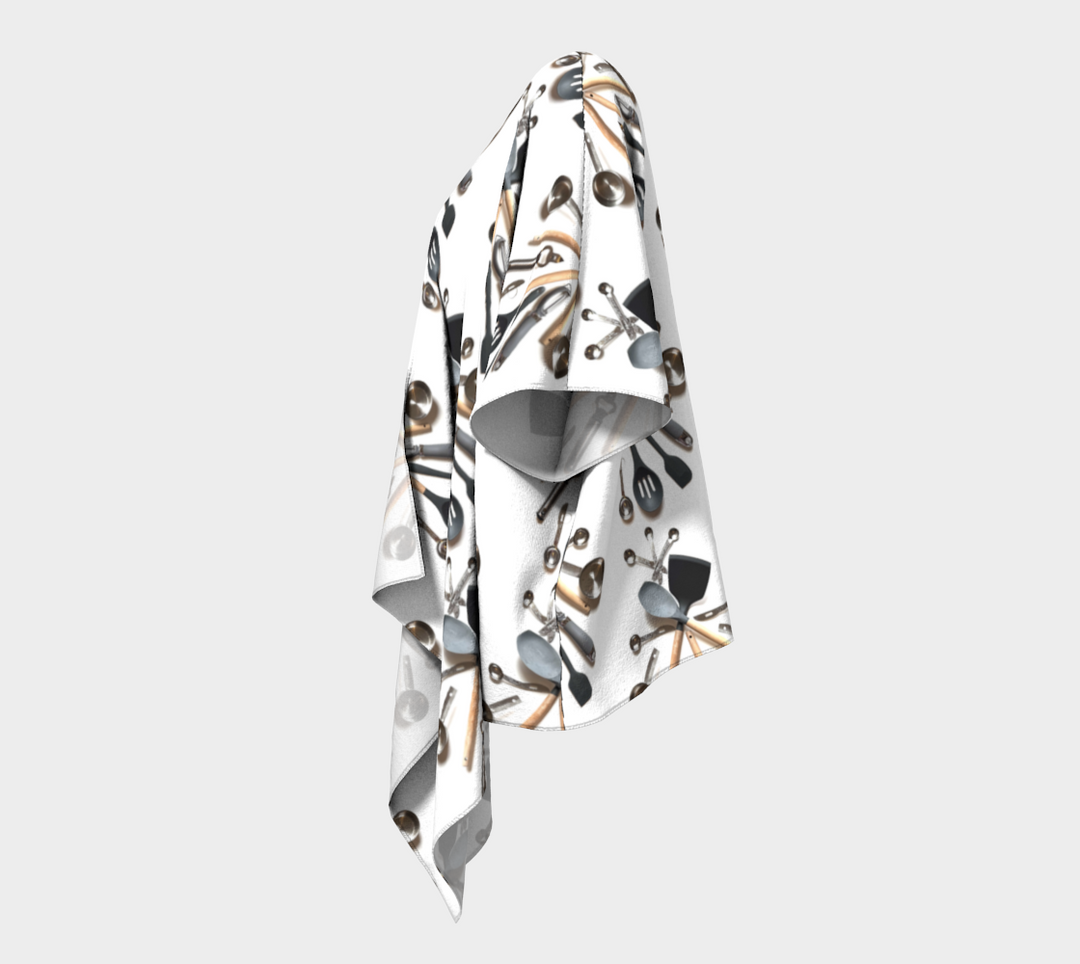 Kitchen Utensils Draped Kimono
