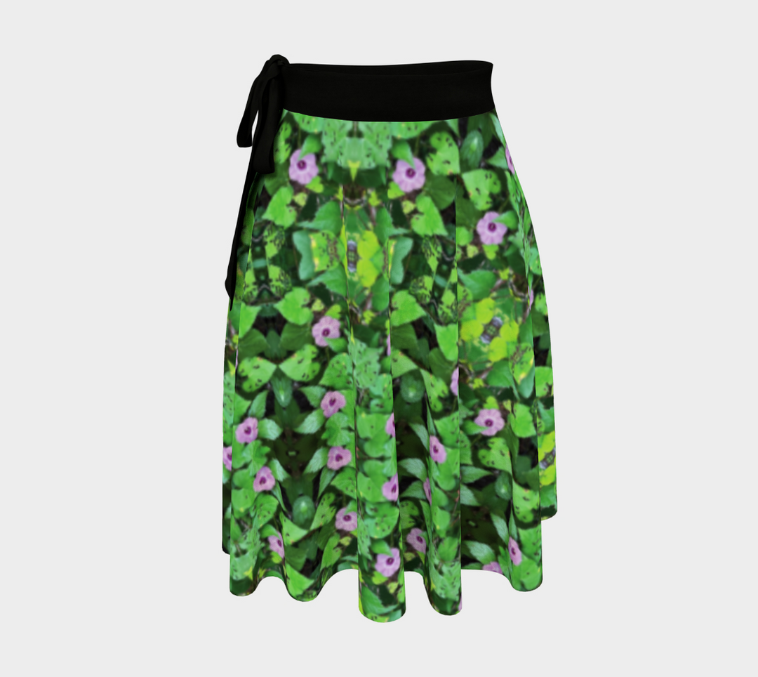 Morning Glory Stripe Wrap Skirt