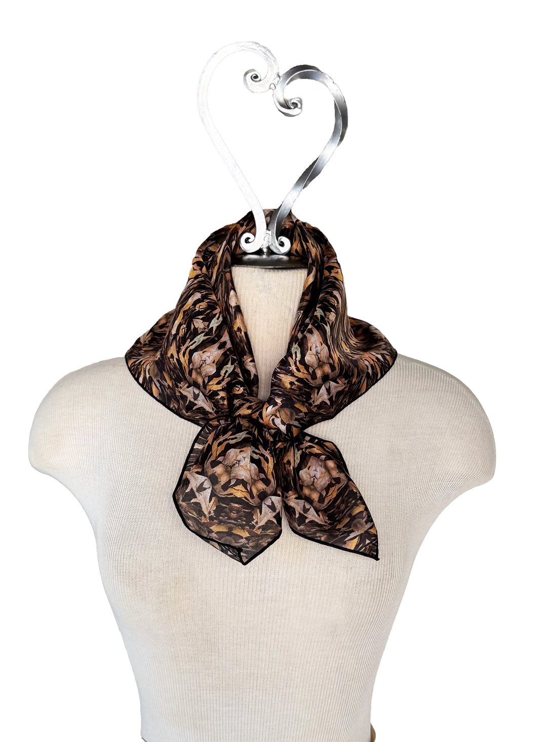 Walking Leaves 2 Square Scarf