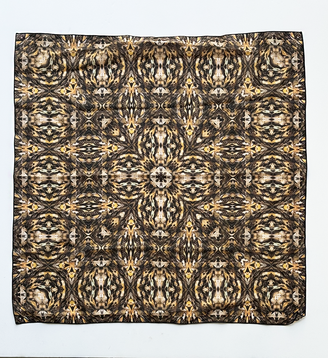 Walking Leaves 2 Square Scarf