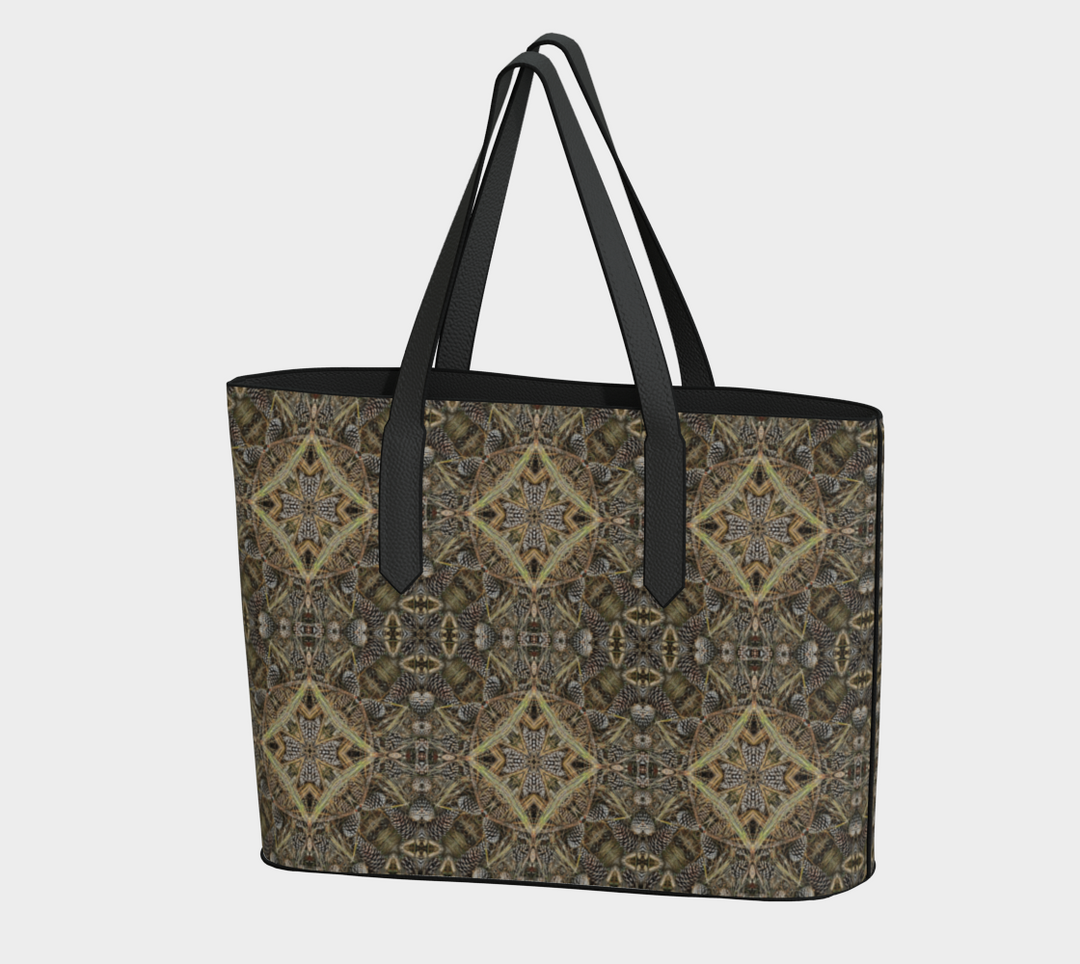 Hurricane Beryl's Pine Cone 2 Vegan Tote Bag