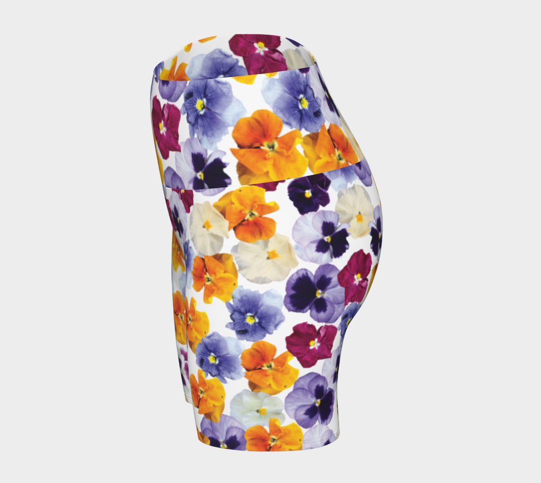 Pansy Face Yoga Shorts