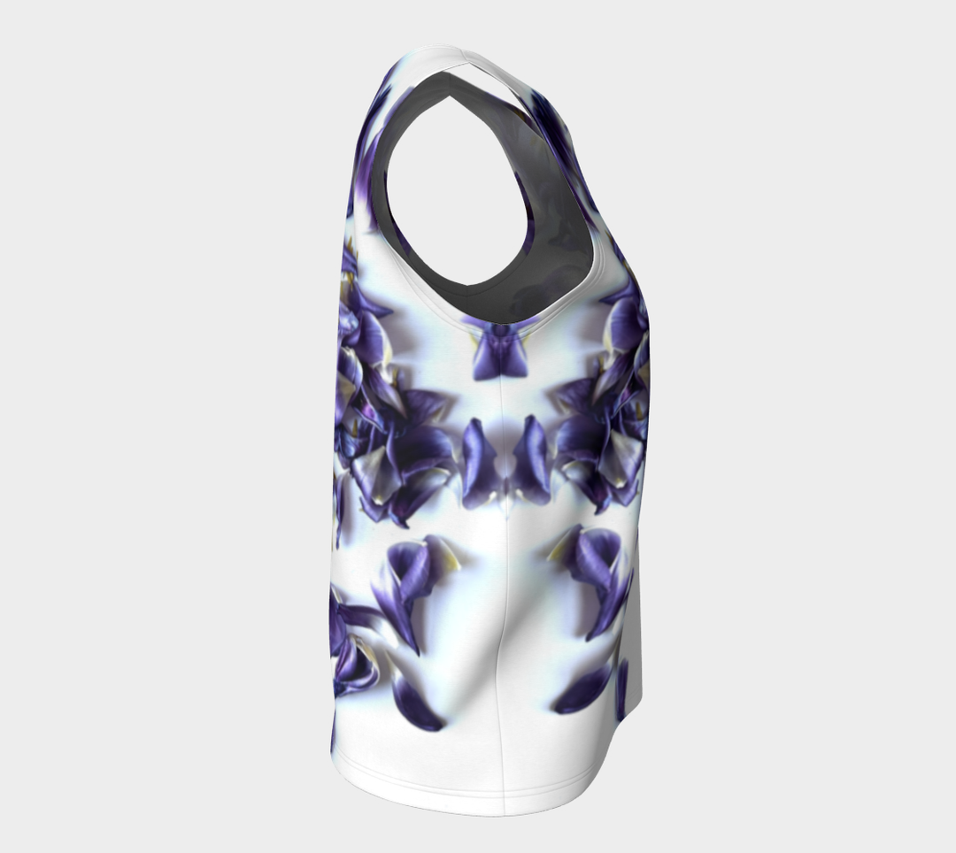 Purple Tulip Mess (Regular) Loose Tank Top