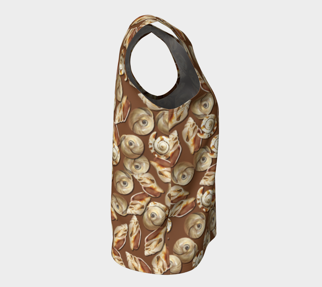 Seashell Pile (Regular) Loose Tank Top