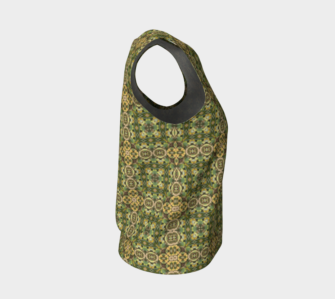 Parisian Leaves 1 Loose Tank Top