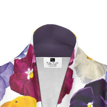 Load image into Gallery viewer, Pansy Face Kimono
