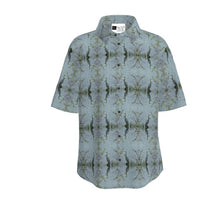 Load image into Gallery viewer, Buttonbush Blue Heron Men&#39;s Shirt
