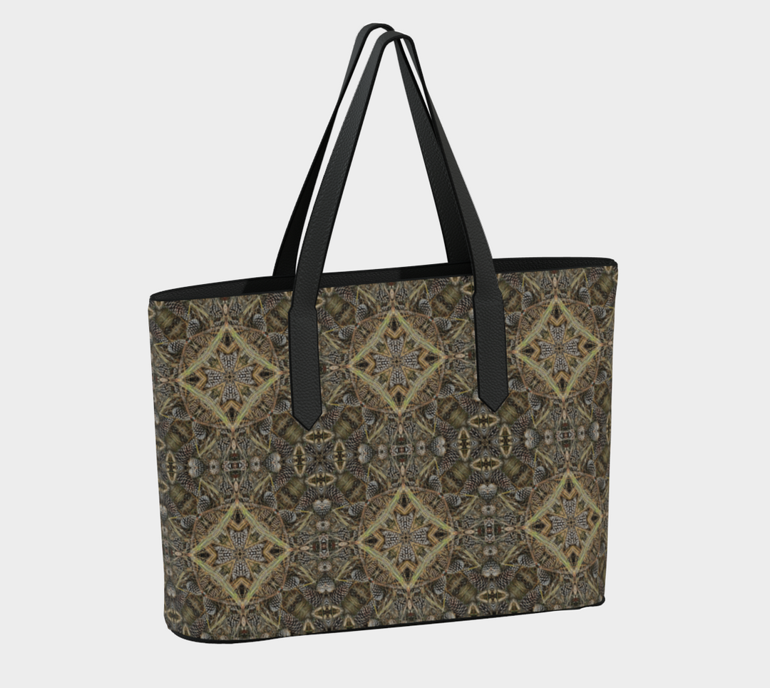 Hurricane Beryl's Pine Cone 2 Vegan Tote Bag