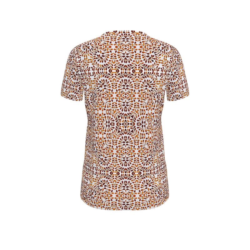Camelbone Spiral Womens T-shirt