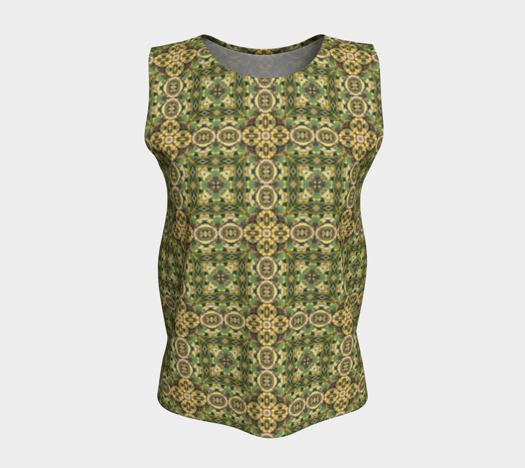 Parisian Leaves 1 Loose Tank Top