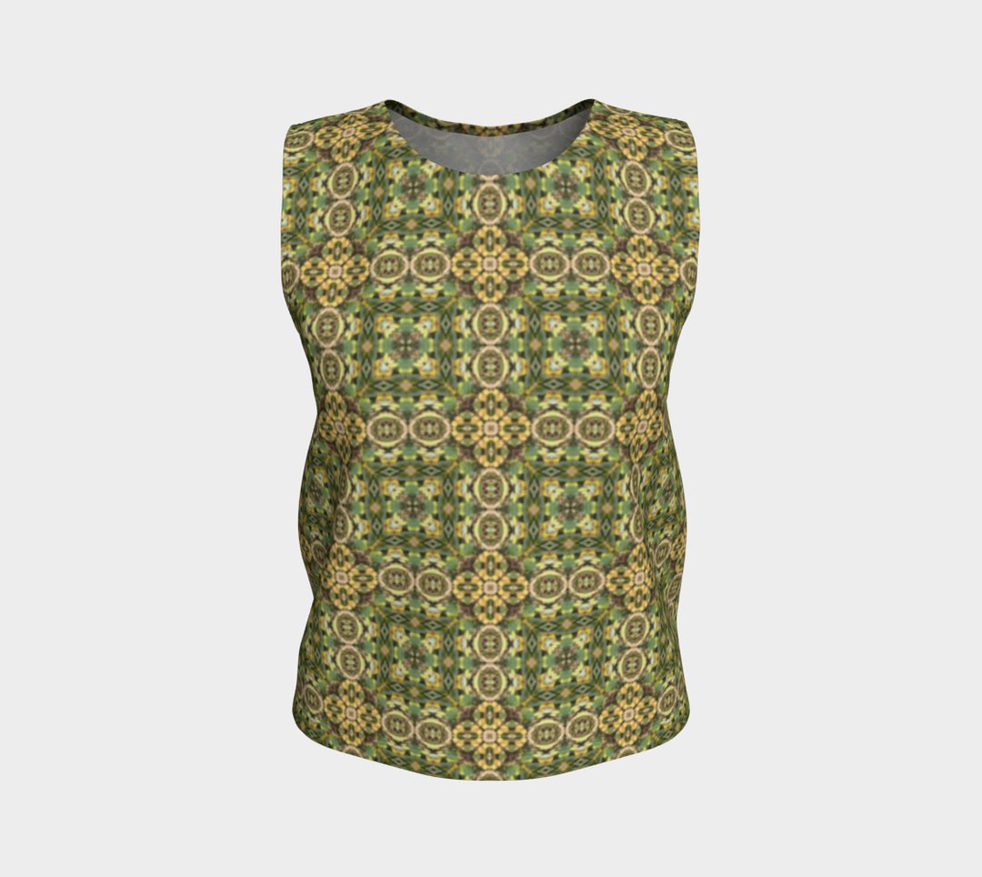 Parisian Leaves 1 (Regular) Loose Tank Top