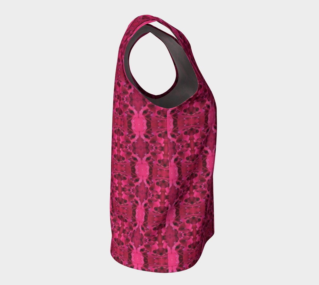 Magenta Hydrangea (Regular) Loose Tank Top