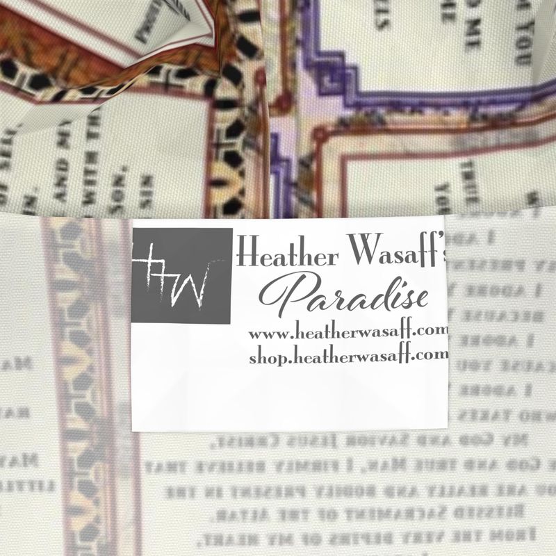 Prayer Squares Rain Jacket