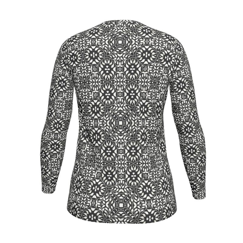 Camelbone Medallion Long Sleeve Women's T-Shirt