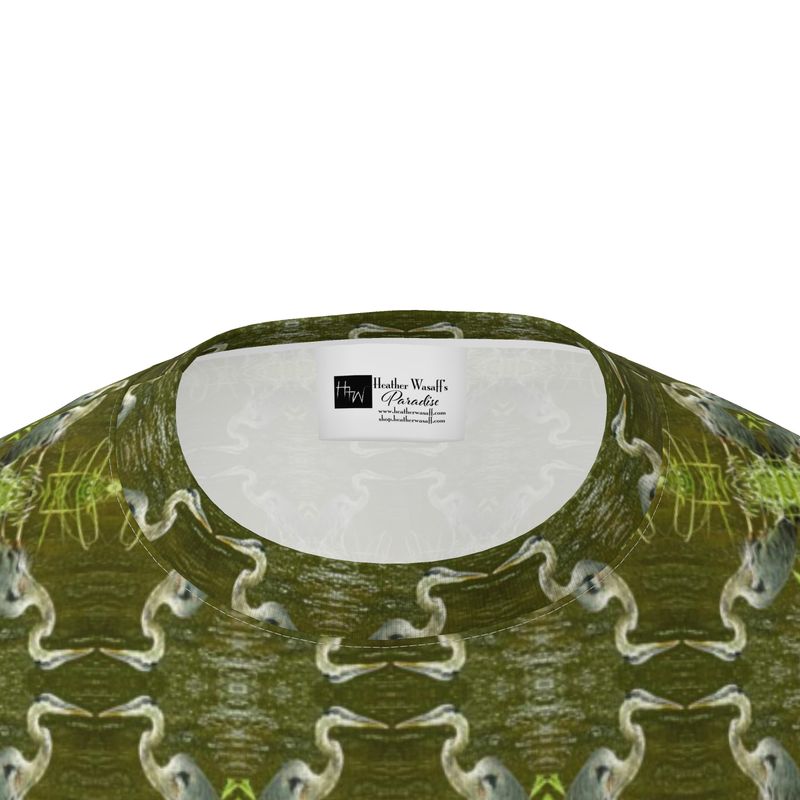 Blue Heron Loner Unisex Relaxed T-Shirt