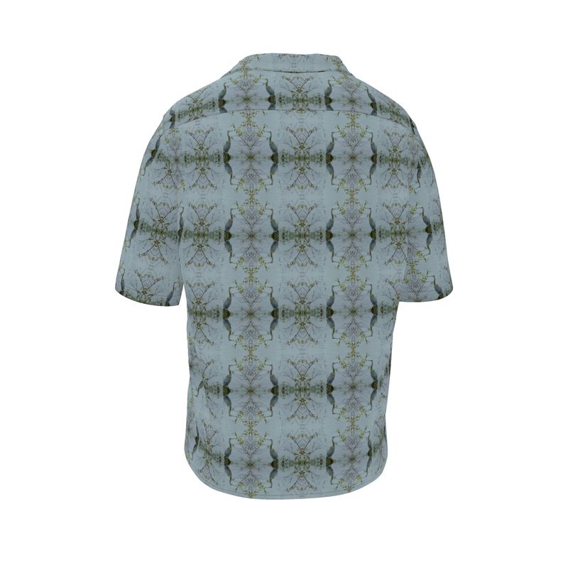 Buttonbush Blue Heron Unisex Button-Up Shirt