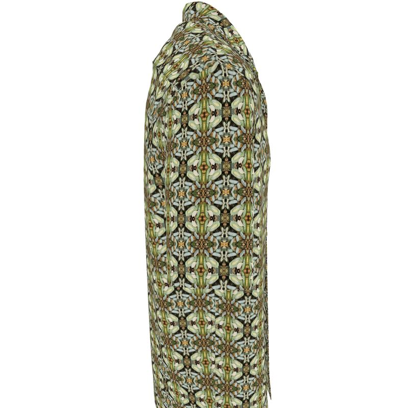 Parisian Leaves 2 Unisex Cotton Button Up Shirt