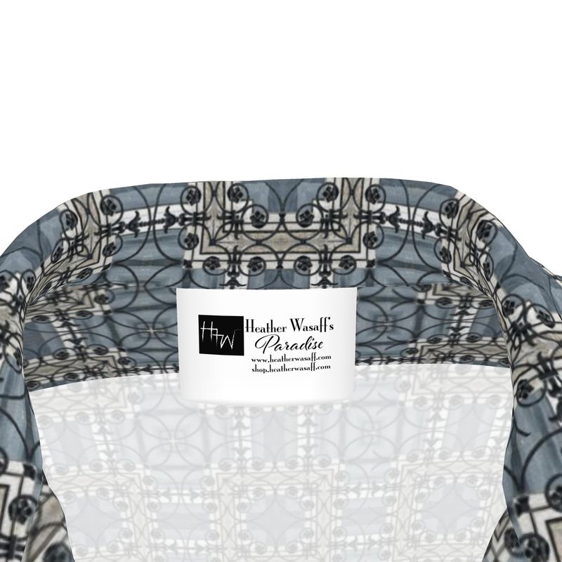 Parisian Railing 5 Unisex Cotton Button Up Shirt