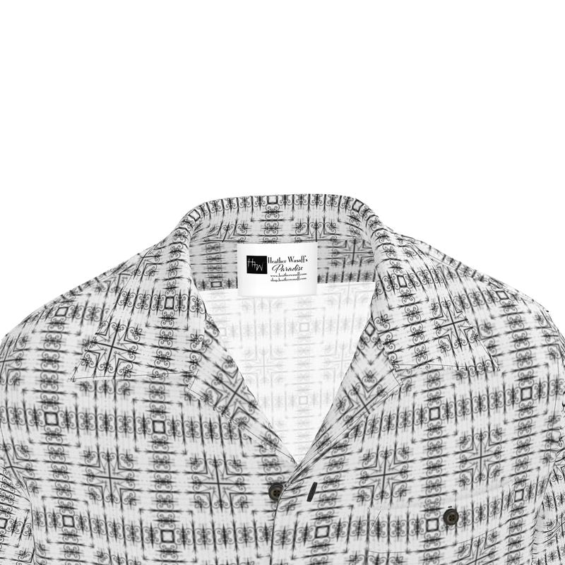 Parisian Railing 1 Unisex Cotton Button Up Shirt