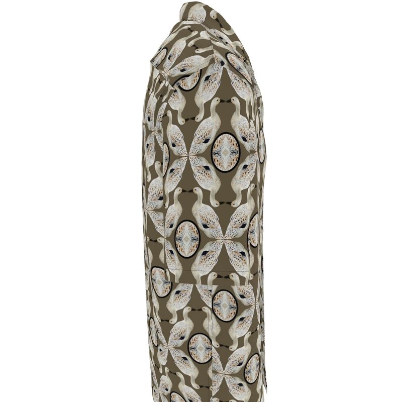 Pretty Duck Unisex Cotton Button Up Shirt