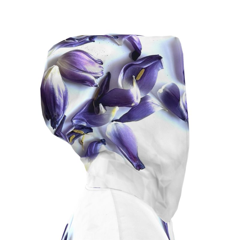 Purple  Tulip Mess Rain Jacket