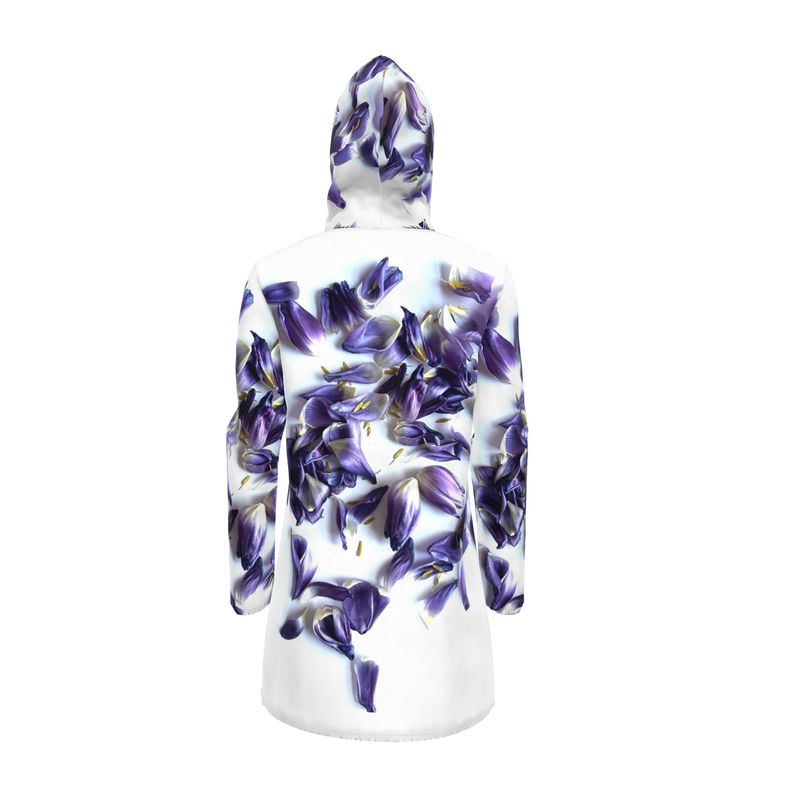 Purple  Tulip Mess Rain Jacket