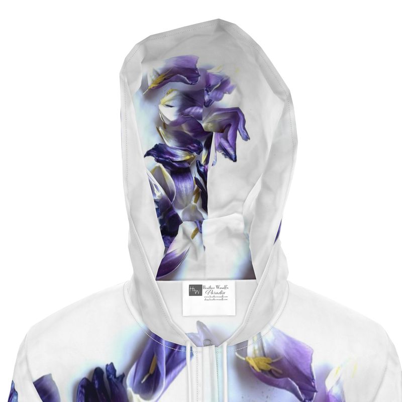 Purple  Tulip Mess Rain Jacket