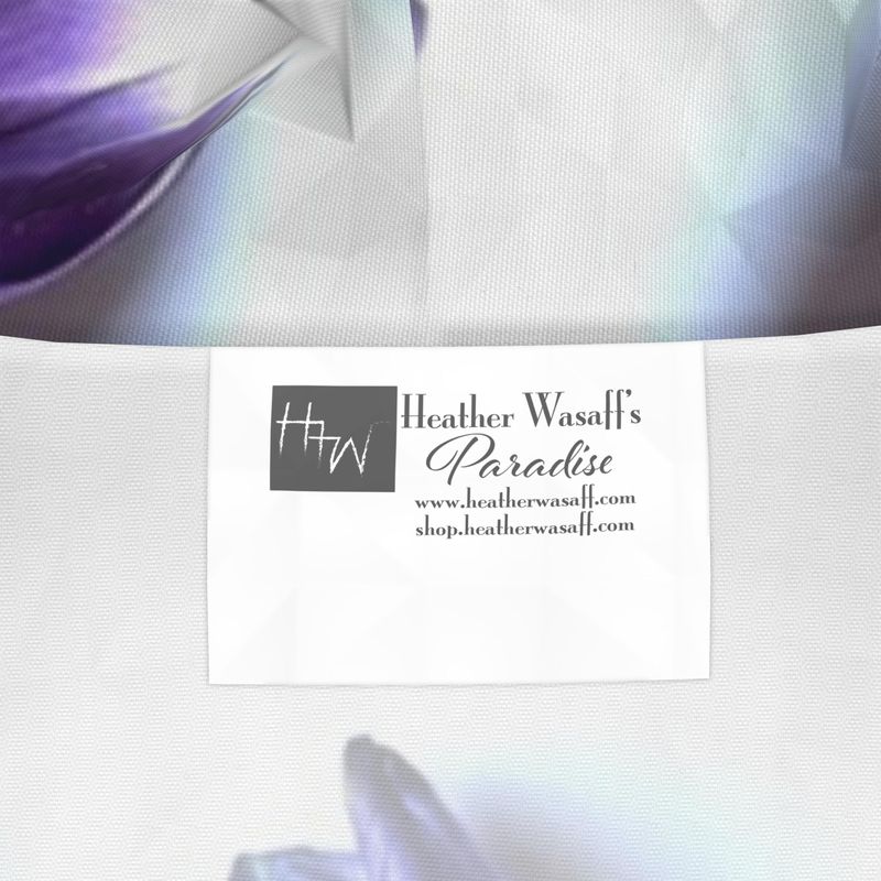 Purple  Tulip Mess Rain Jacket