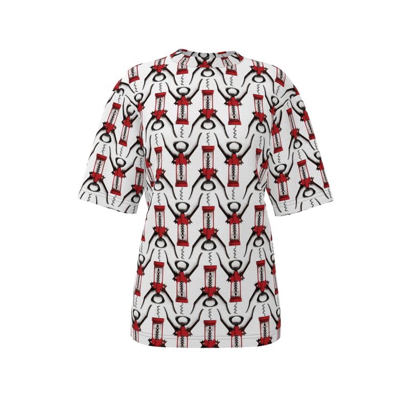 Kitchen Utensils Corkscrew Unisex Relaxed T-Shirt