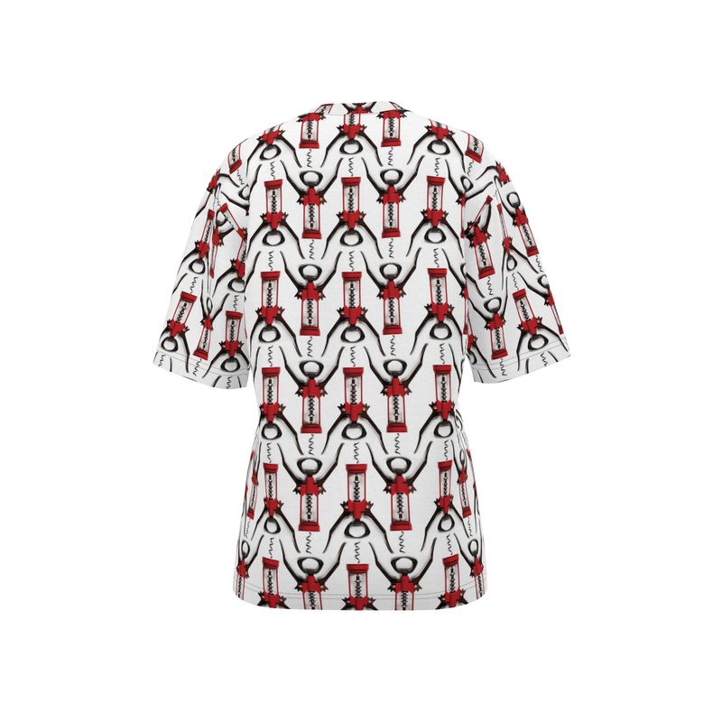 Kitchen Utensils Corkscrew Unisex Relaxed T-Shirt