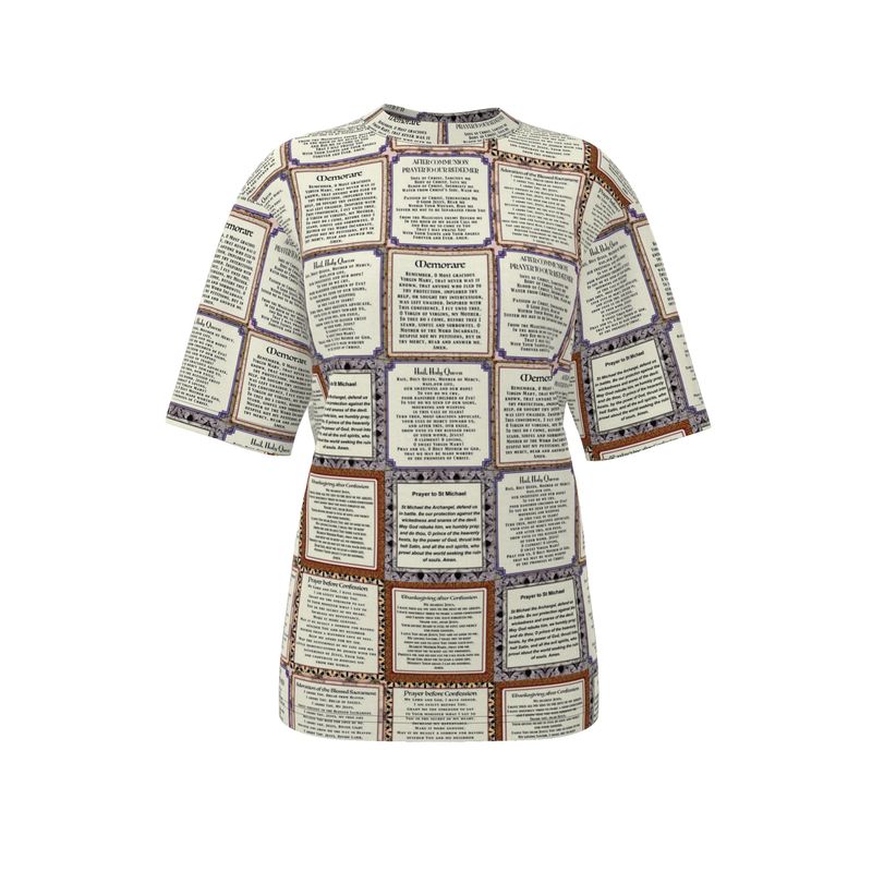 Prayer Square Quilt Unisex Relaxed T-Shirt