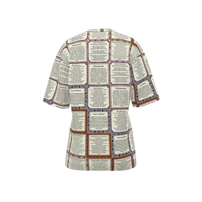 Prayer Square Quilt Unisex Relaxed T-Shirt