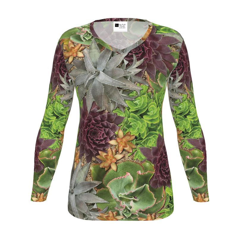 Cactus Garden Womens T-Shirt