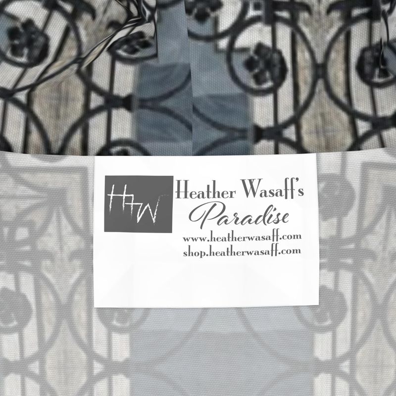 Parisian Railing 5 Womens Hooded Rain Mac