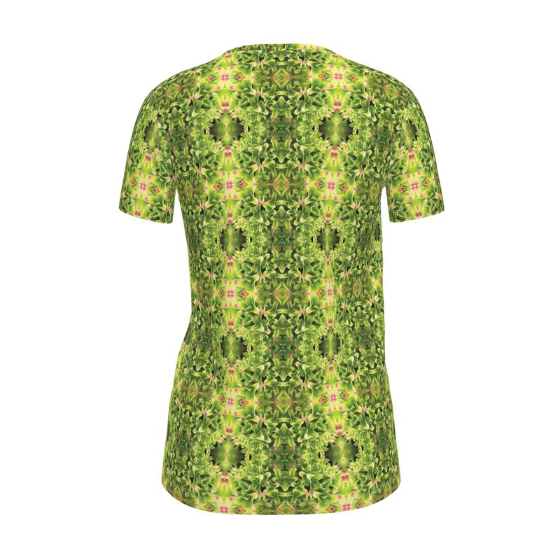 Green Hydrangea Women's Short Sleeve T-Shirt