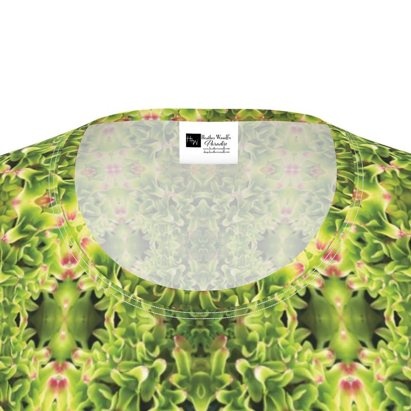 Green Hydrangea Women's Short Sleeve T-Shirt