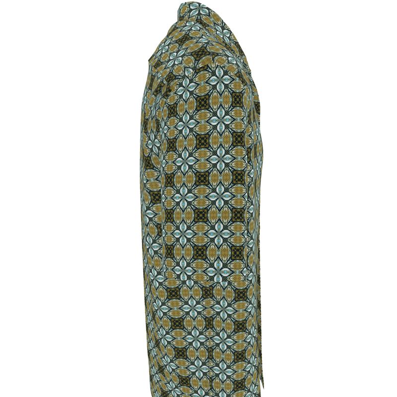 Queensboro 1 Silk Unisex Button Up Shirt