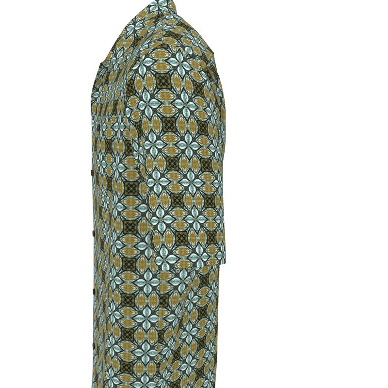 Queensboro 1 Silk Unisex Button Up Shirt