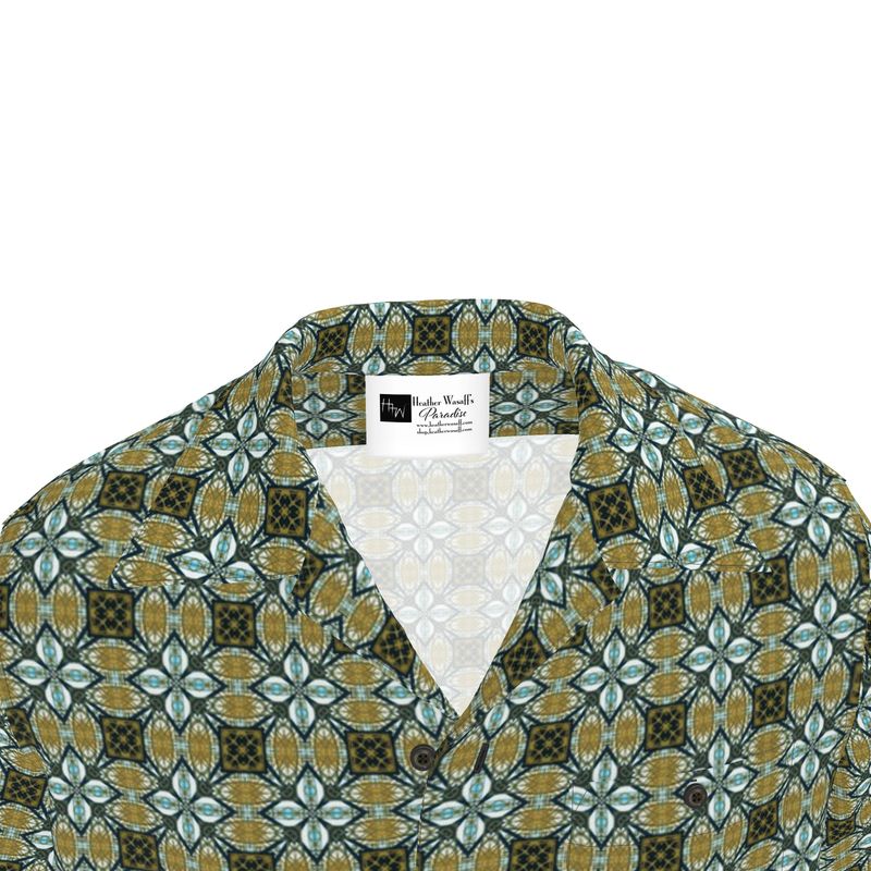 Queensboro 1 Silk Unisex Button Up Shirt