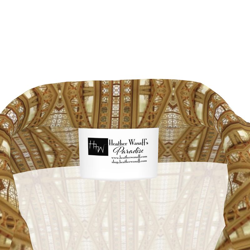 Chicago Fancy Girders Silk Unisex Button Up shirt