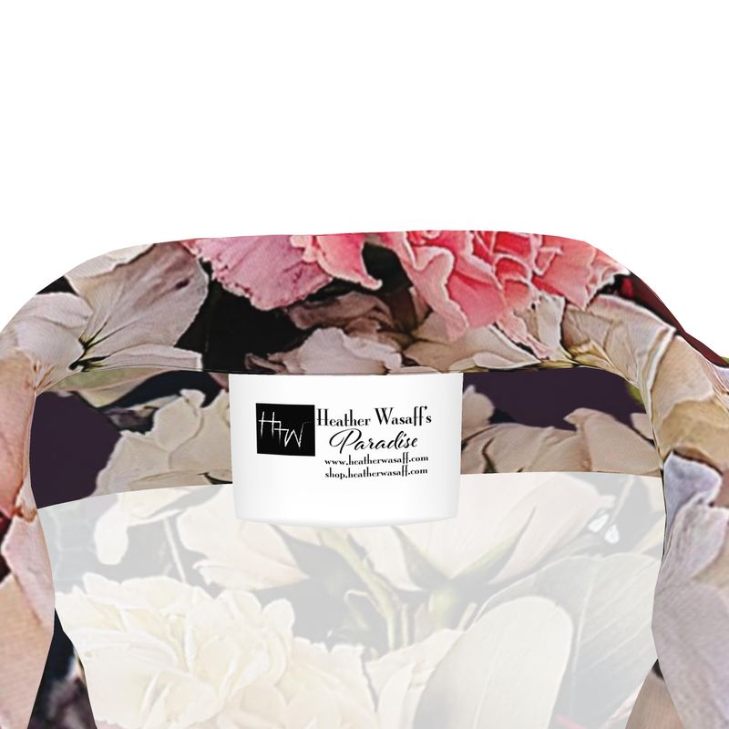 Wedding Flowers 3 Silk Unisex Button Up Shirt