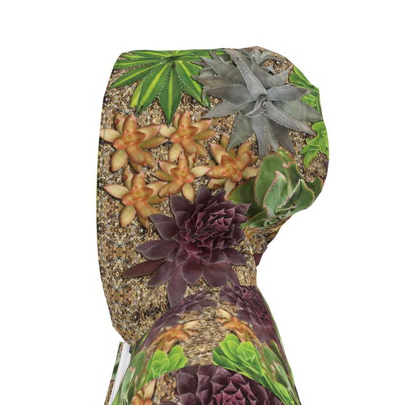 Cactus Garden Womens Hooded Rain Mac