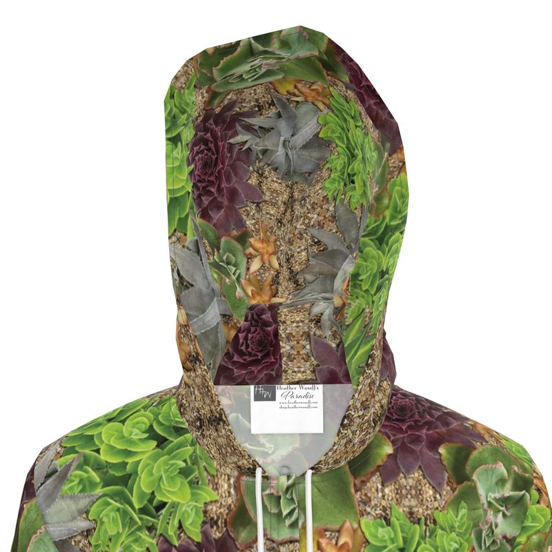 Cactus Garden Womens Hooded Rain Mac