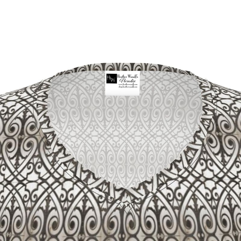 Parisian Railing 4 Womens T-Shirt