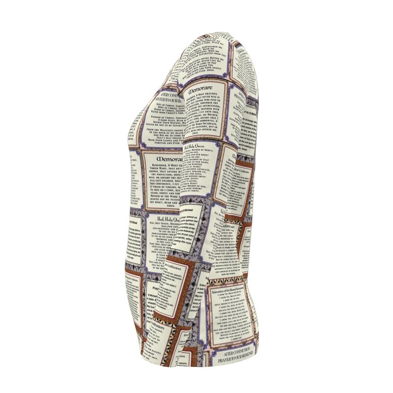 Prayer Squares Long Sleeve Womens T-Shirt