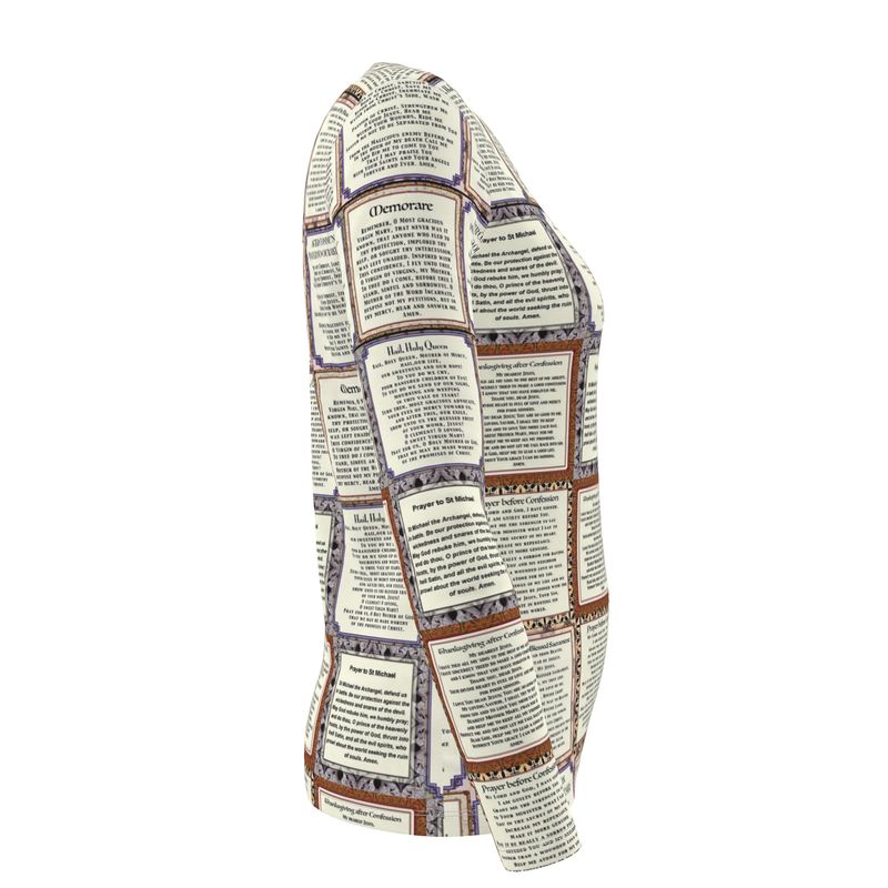 Prayer Squares Long Sleeve Womens T-Shirt