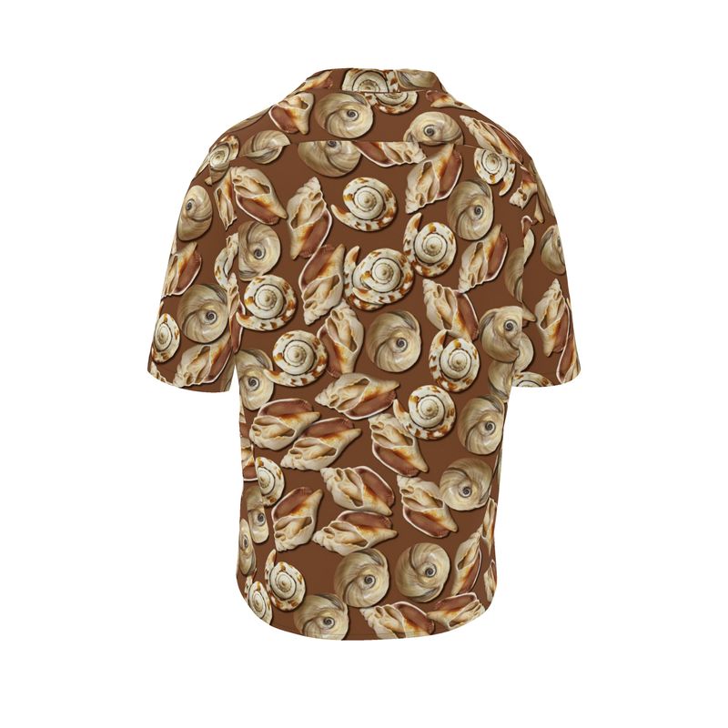 Seashell Unisex Button-Up Shirt