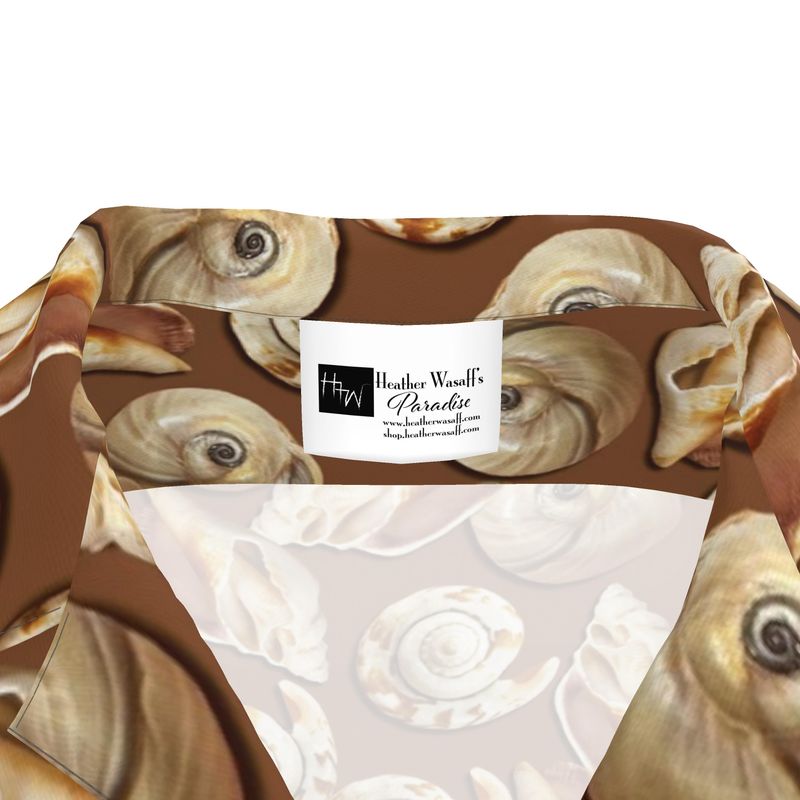 Seashell Unisex Button-Up Shirt