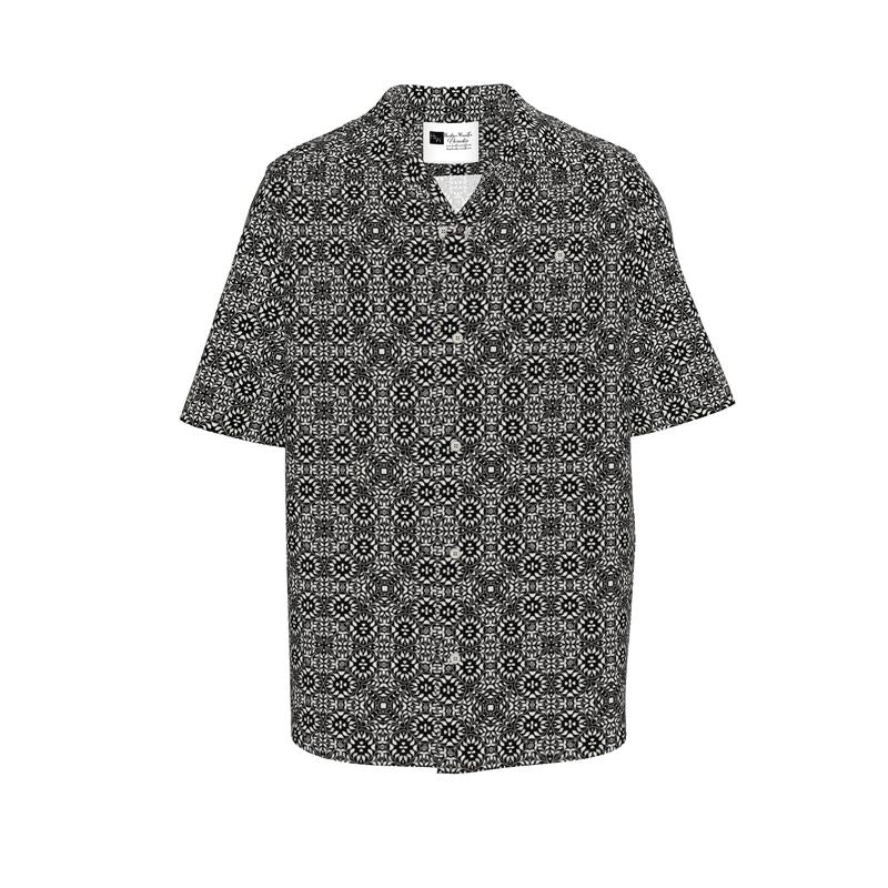 Camelbone Medallion Unisex Button-Up Shirt